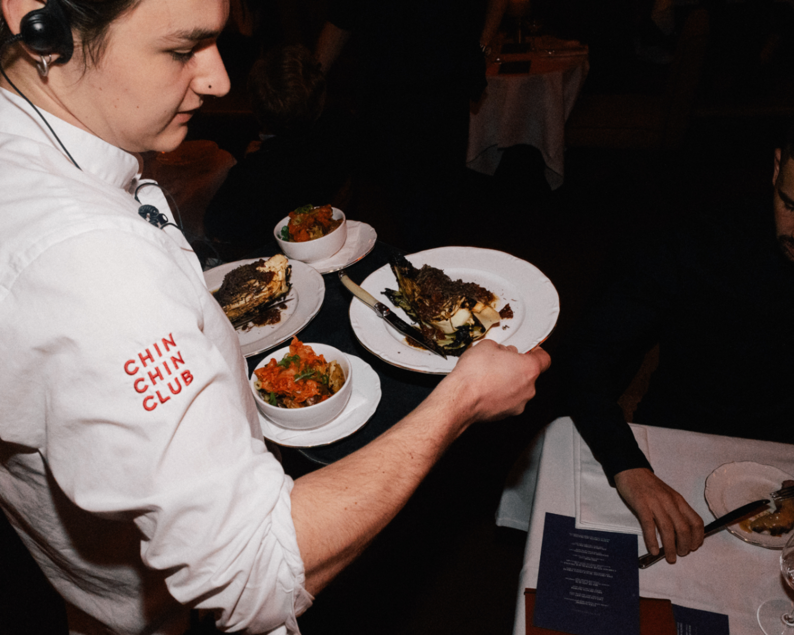 Plates leaving the pass